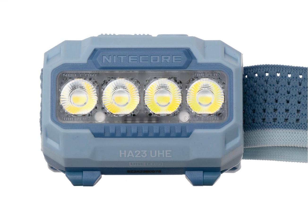 Nitecore HA23 UHE LED Blue, oplaadbare hoofdlamp, 600 lumen
