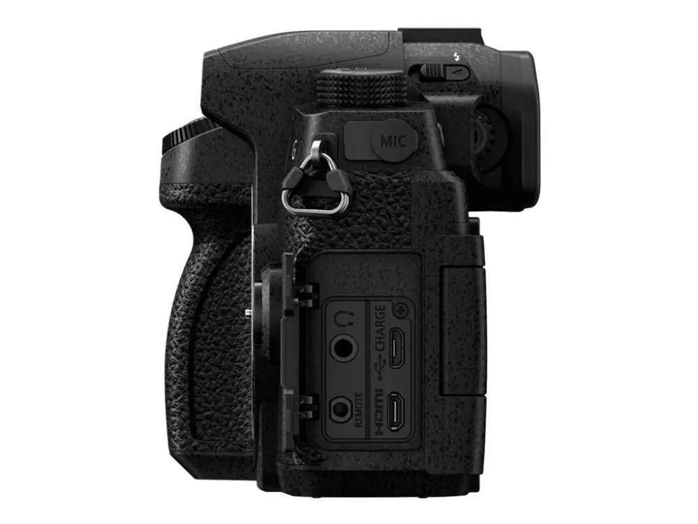 Panasonic Lumix G DC-G91 - Digitalkamera - spejlløst - 20.3 MP - Four Thirds - 4K / 30 fps - kun kamerahus - Wi-Fi, Bluetooth - sort