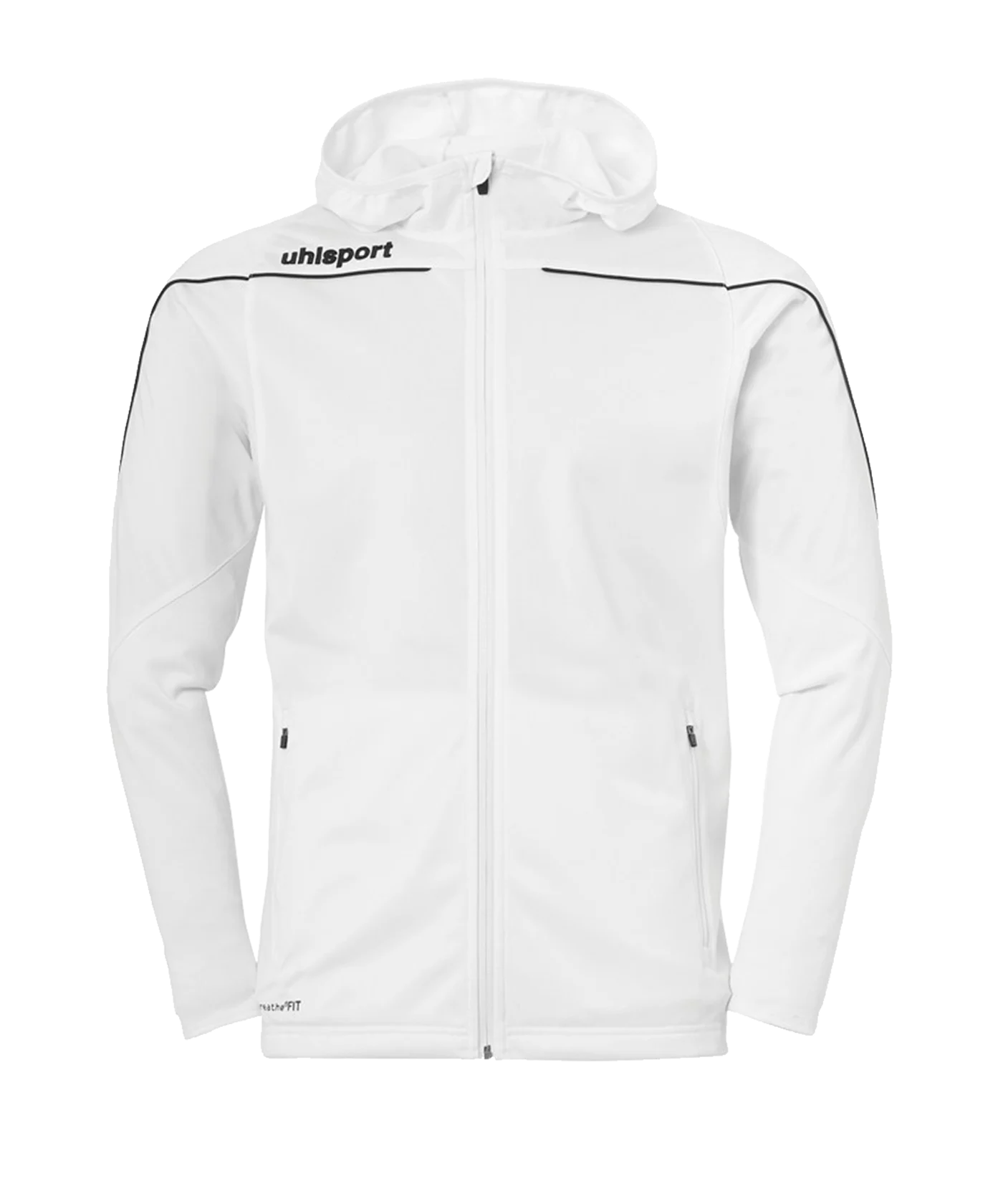 uhlsport Stream 22 Kapuzenjacke Kids Weiss F02