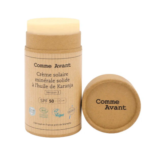 Comme Avant Crème Solaire Minérale Solide SPF50 80g