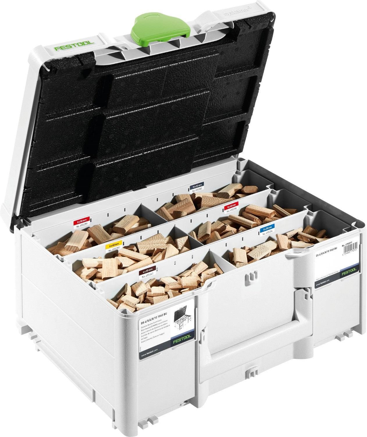 Festool DS 4/5/6/8/10 1060 BU DOMINO-stenen beuken assortiment - 576794