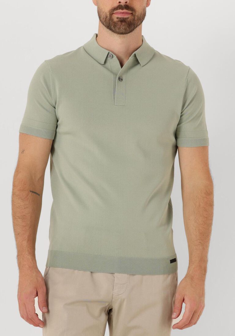 groene genti polo polo button ss k2046-1260