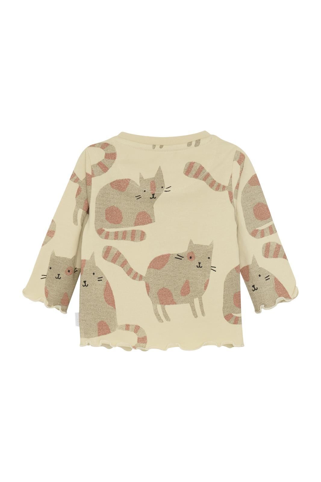 Noppies Baby Longsleeve Twain - Animals Pattern Medium Grey