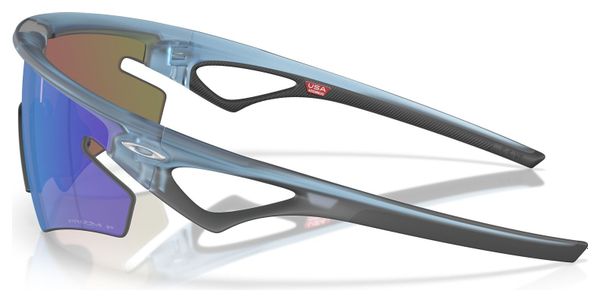 Lunettes Oakley Sphaera Slash - Matte Transparent Stonewash / Prizm Sapphire Polarized / Ref : OO9499-0336