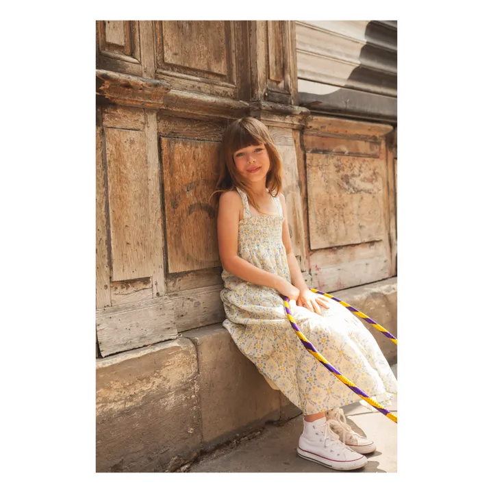 Louis Louise Robe Niko Fleurie | Vanille