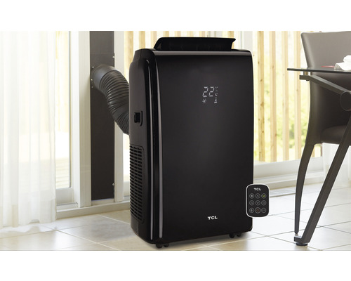 Draagbare airconditioner TAC-12CPA/K-BLACK 11000 BTU zwart met afstandsbediening + afvoerslang lokale airconditioner