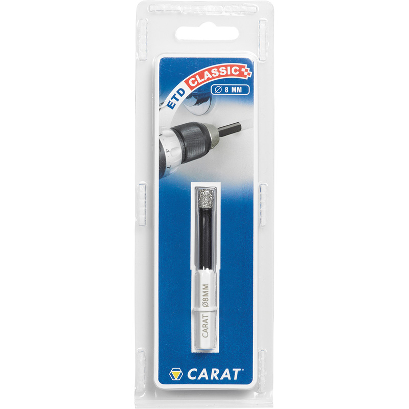 Carat droogboor voor (accu) boormachine, etdc classic Ø8mm