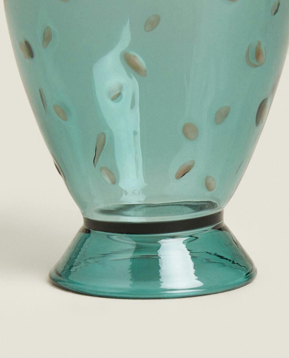 VIDRO BOROSILICATO COM PONTOS