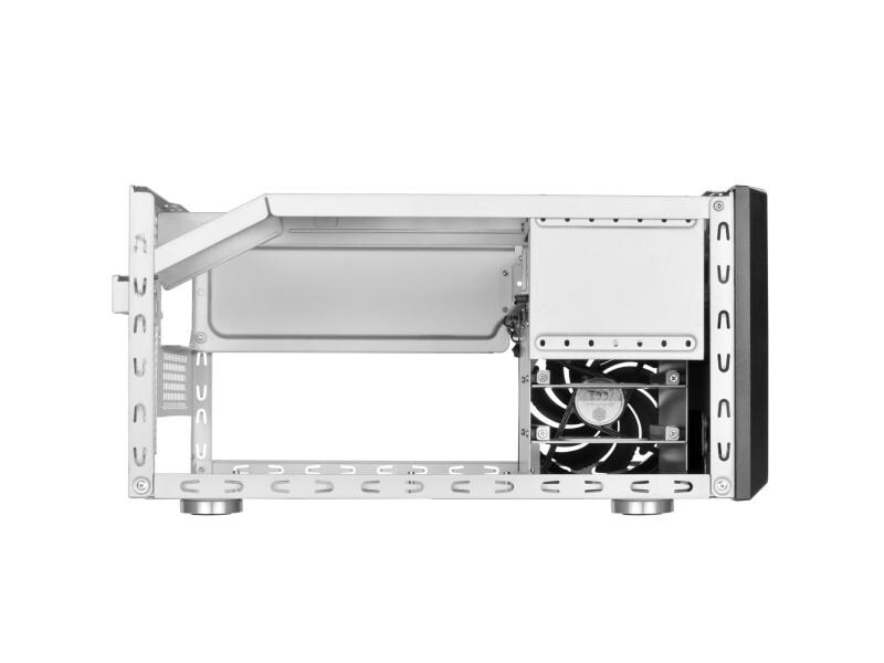 SilverStone PC-Gehäuse SST-SG11B Übersichtlich konzipiertes SFF-Gehäuse mit modernisiertem Layout