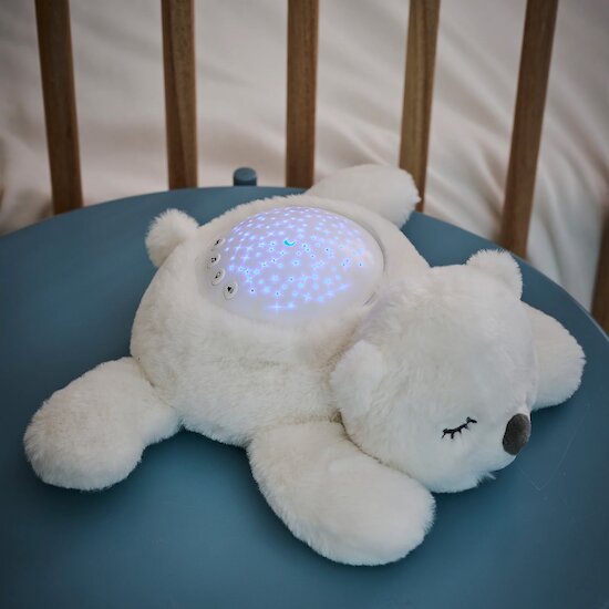 Veilleuse projecteur   Ours polaire blanc        de               Nattou