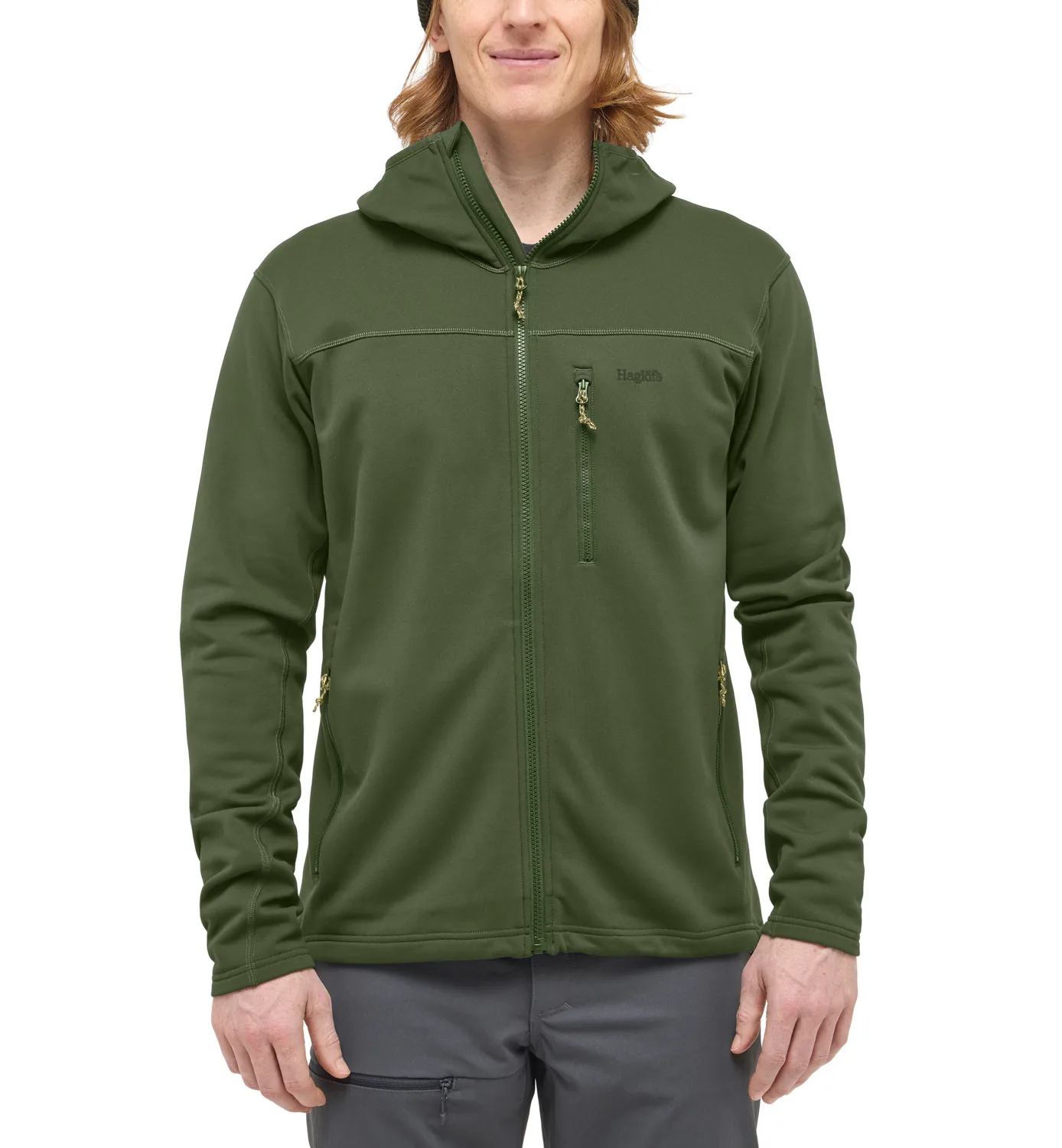 Haglöfs Men's Rosson Mid Hood Seaweed Green