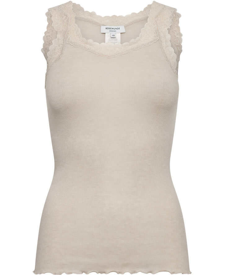 Rosemunde Wool top Silver lining