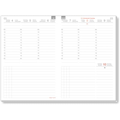 X47 Wochenkalender 2026, A5