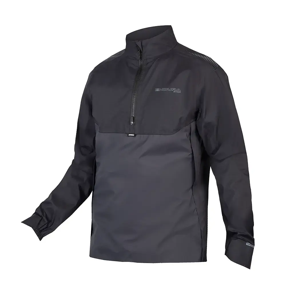 Endura MT500 Lite Pullover Waterproof MTB Fietsjack Zwart Heren