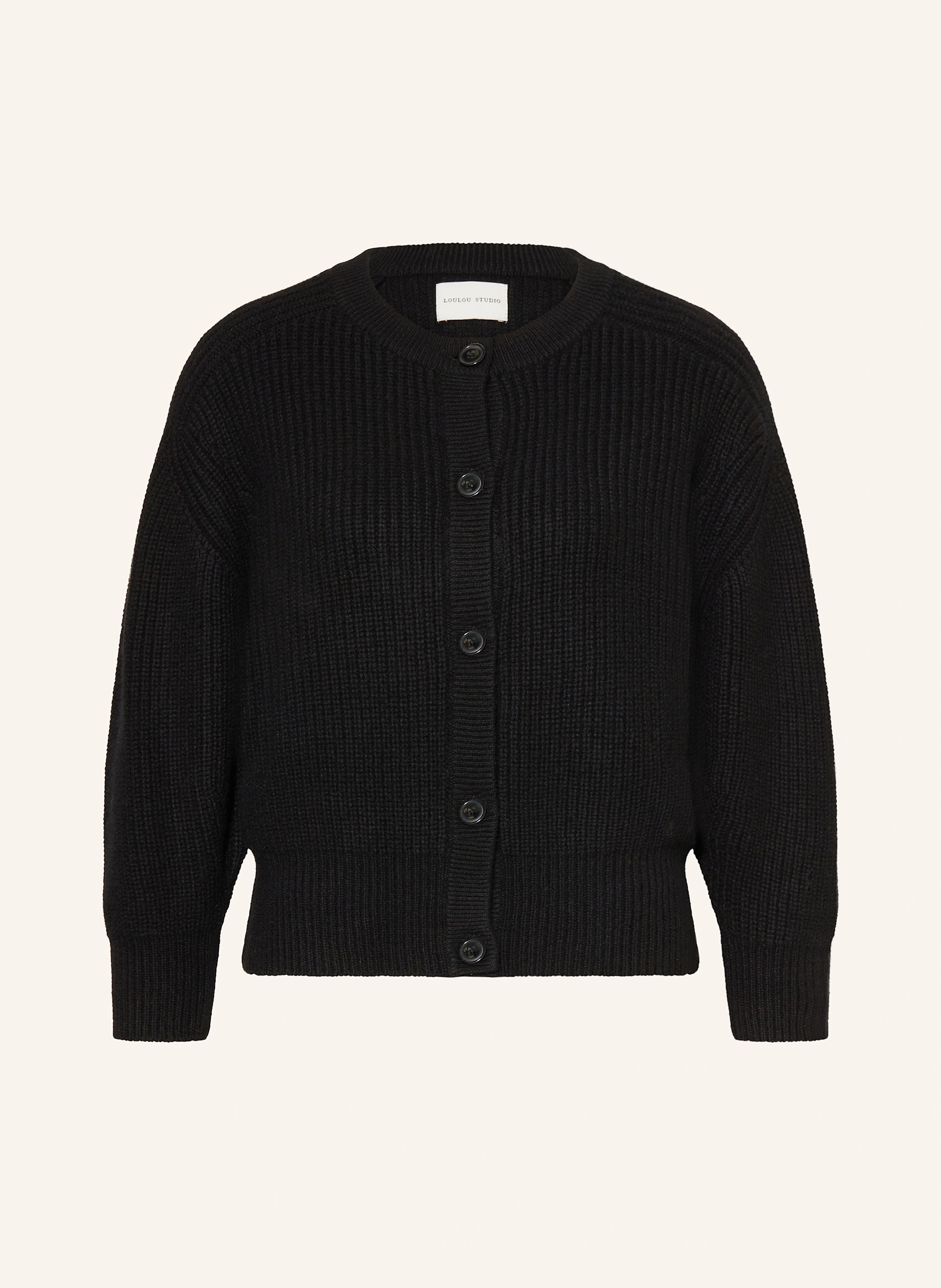 LOULOU STUDIO Strickjacke NESTOR aus Cashmere