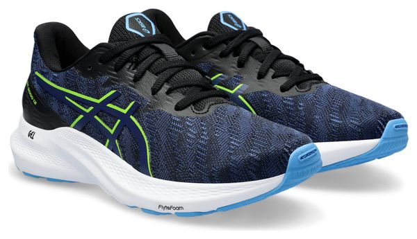 Chaussures de Running Enfant Asics GT-2000 12 GS Noir Bleu