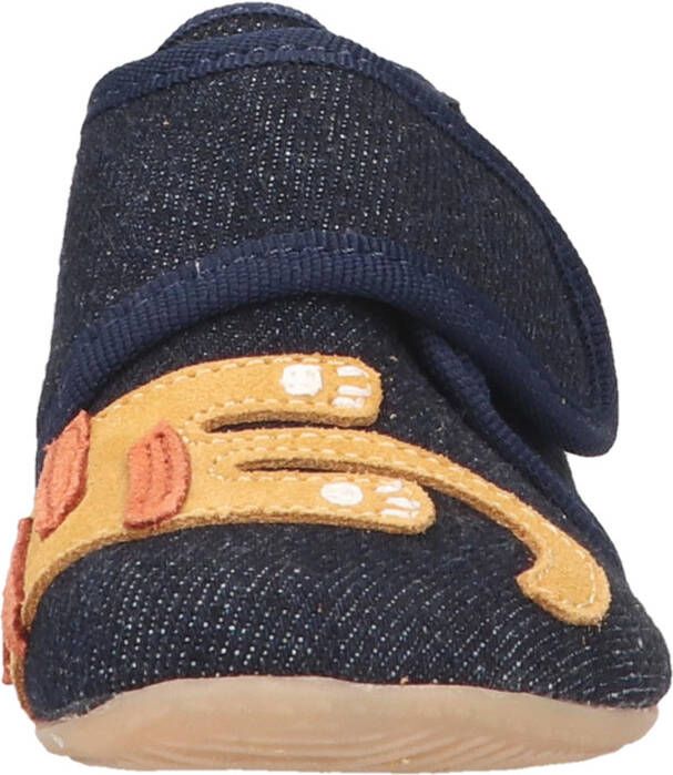 Kitzbuhel Tijger Pantoffel Blauw Heren