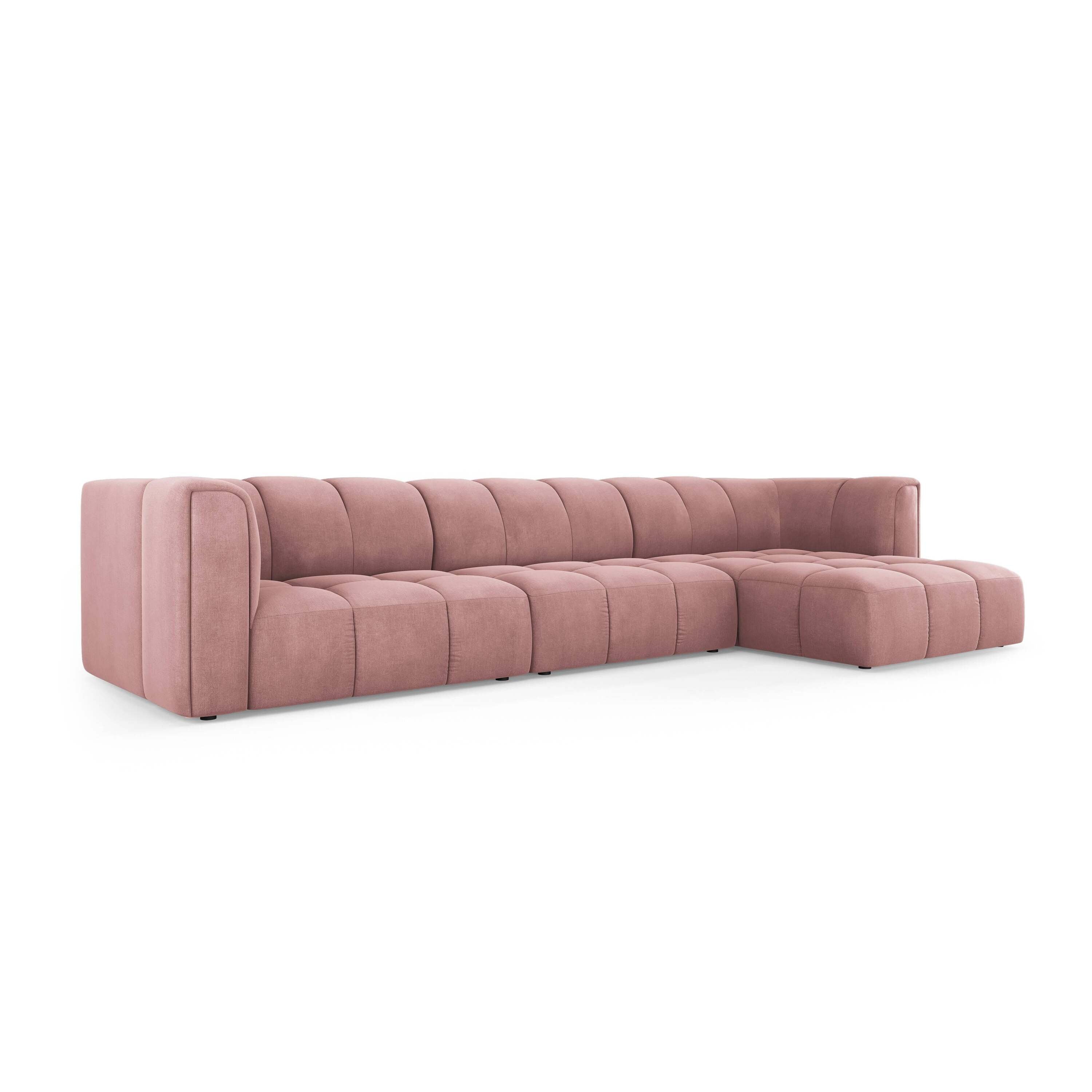 Milo Casa Hoekbank Francesca chenille rechts 5-zits