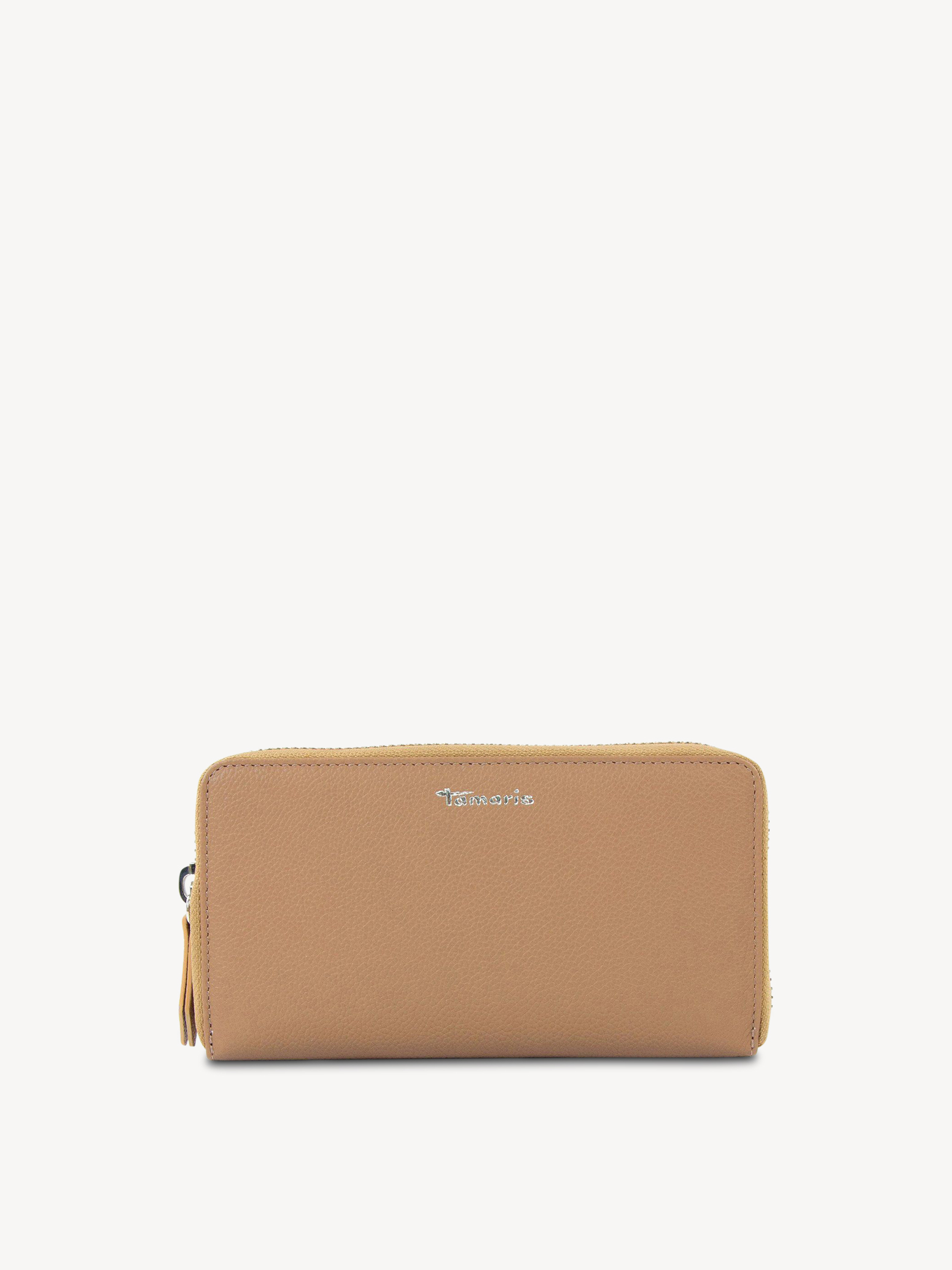 Leren Portemonnee - beige