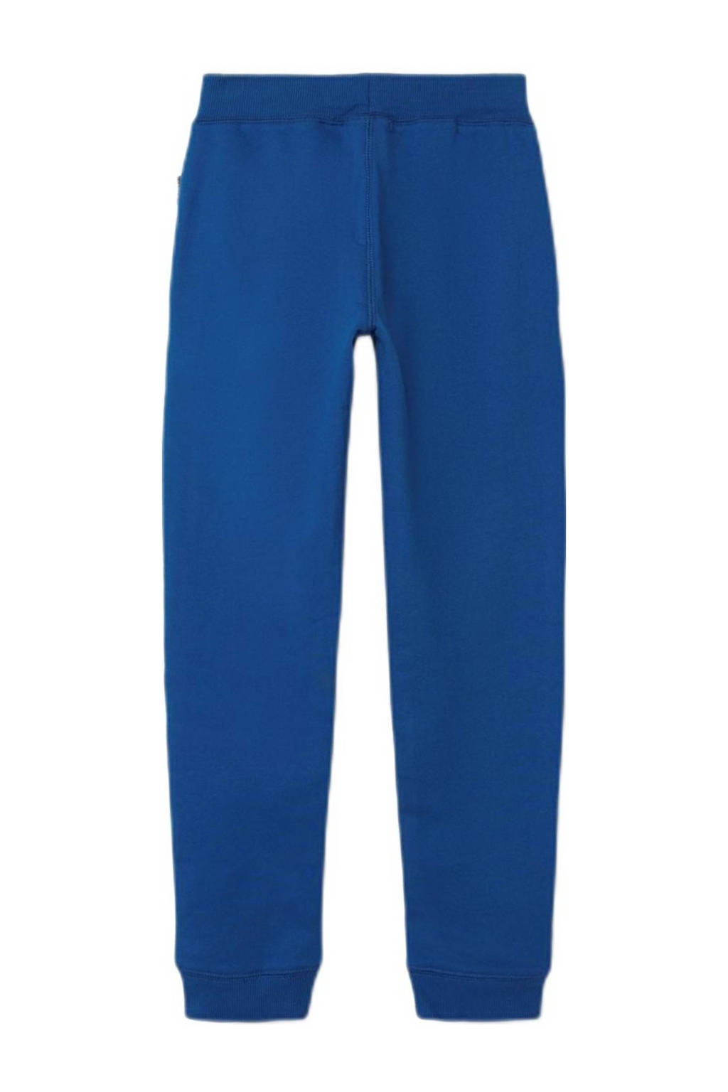 NAME IT regular fit joggingbroek NKMSWEAT petrolblauw