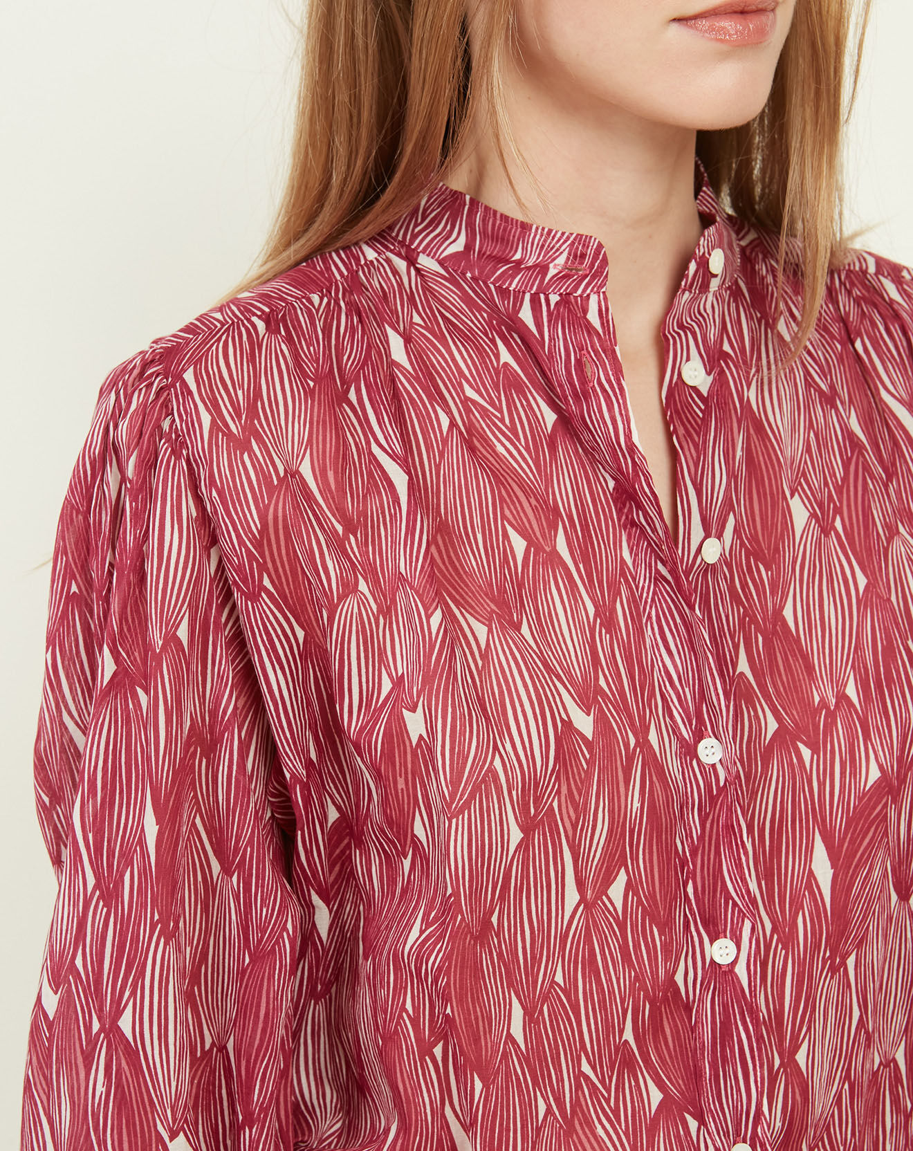 Hartford Chemise Clara magenta