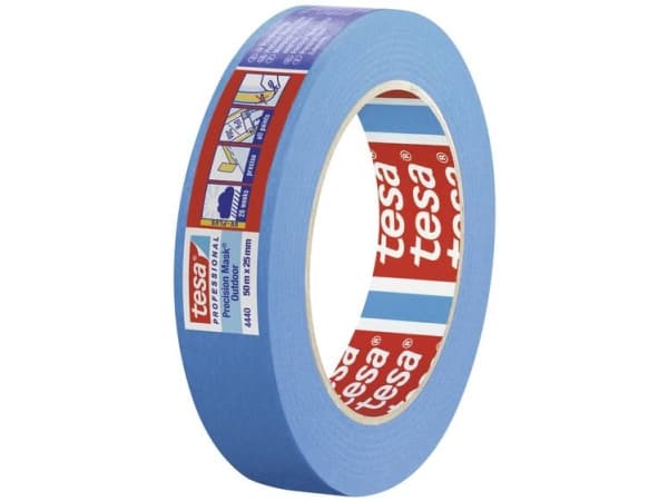 tesa PRECISION OUTDOOR 04440-00001-00 Crepebånd tesa® Professional Blå (L x B) 50 m x 25 mm 1 stk