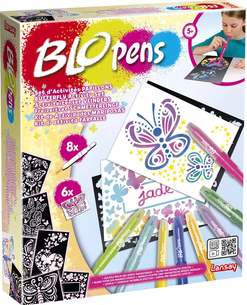 BLOPENS SET D'ACTIVITES PAPILLONS