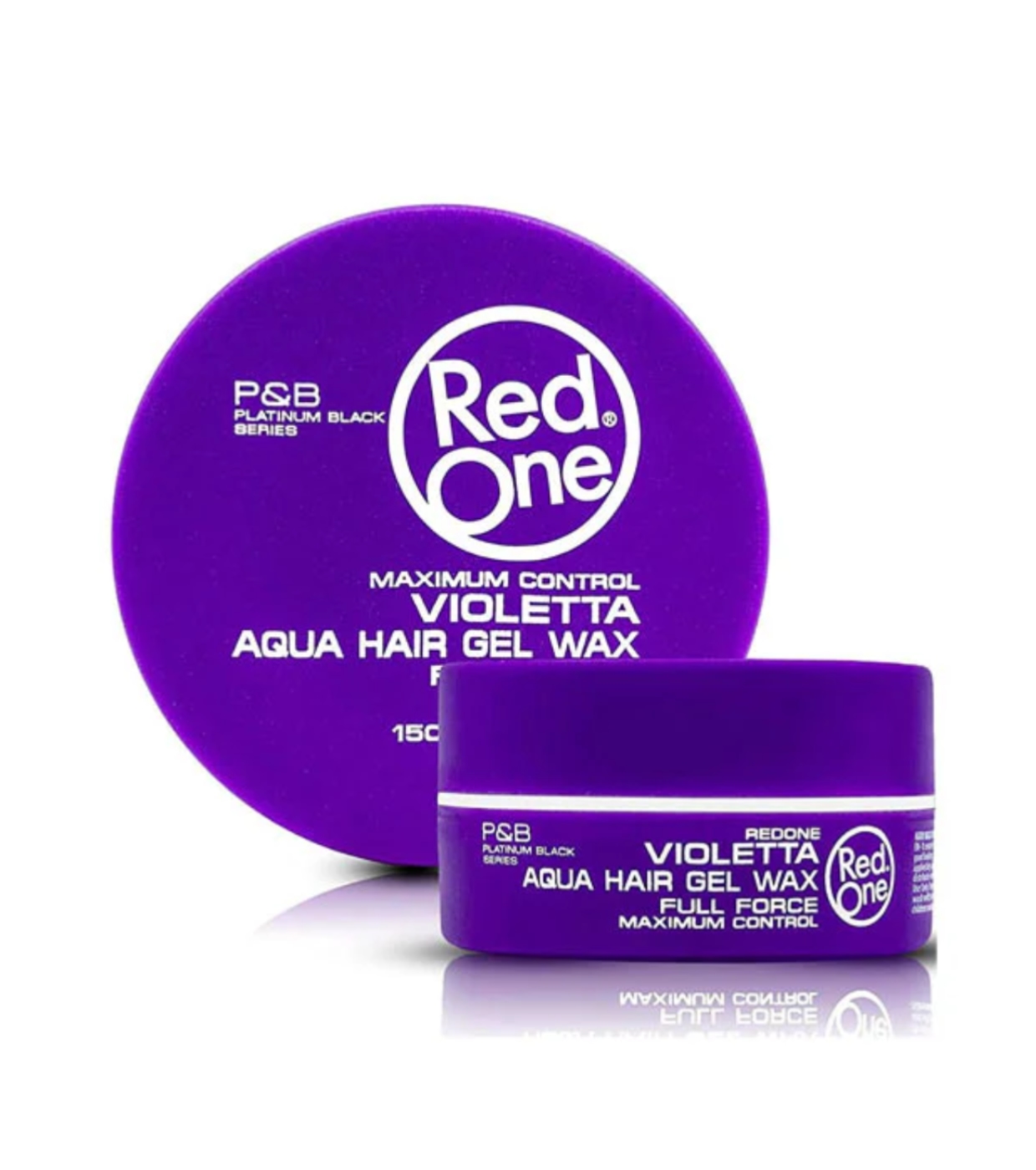 Red One - Cera de fixação para modelagem de cabelo Violetta Aqua Hair Gel Wash