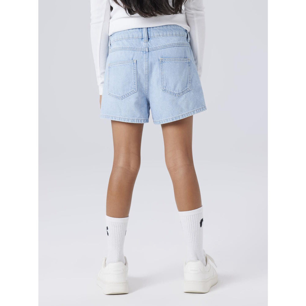 Køb Name It Light Blue Denim Nkfrose Mor Dnm Shorts 1141-Mj Noos