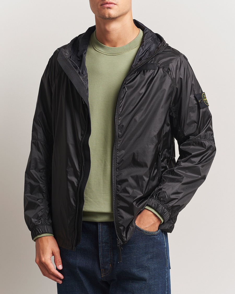 Stone Island Lightweight Ripstop Jacket Lead Grey
