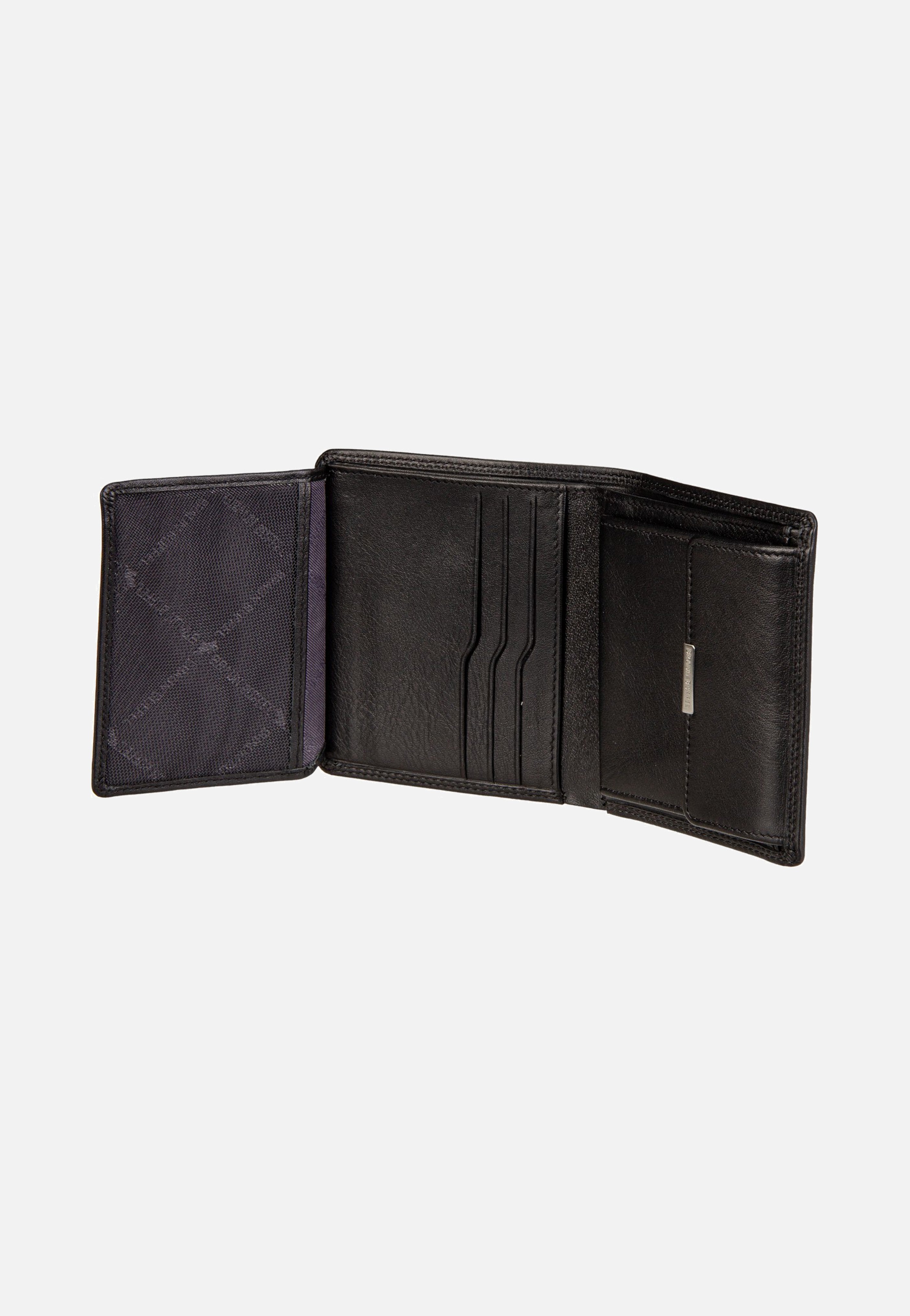 Golf RFID Coin Wallet Carré 6Cs Black - Portemonnaie