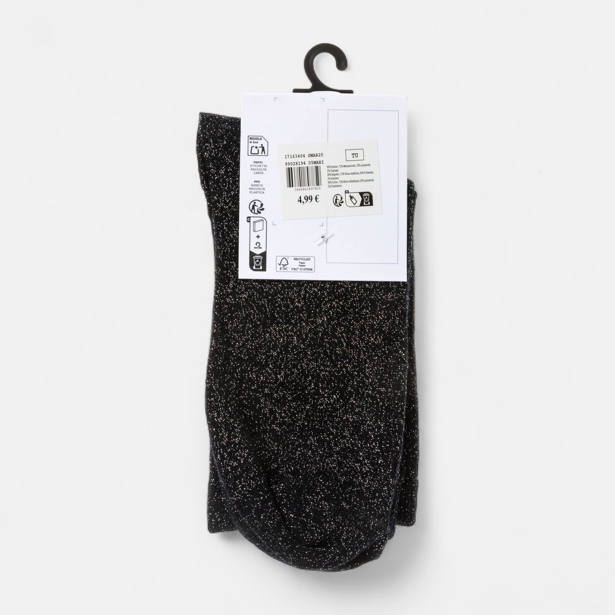 Chaussettes Femme bleu marine