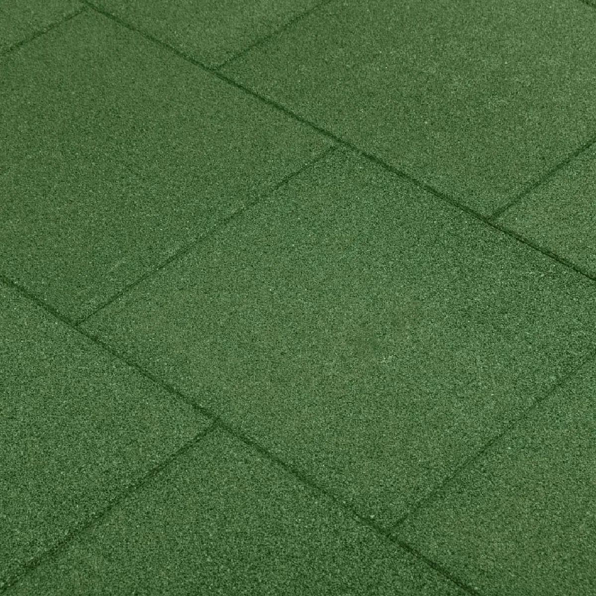 vidaXL Carreaux de protection antichoc - Vert
