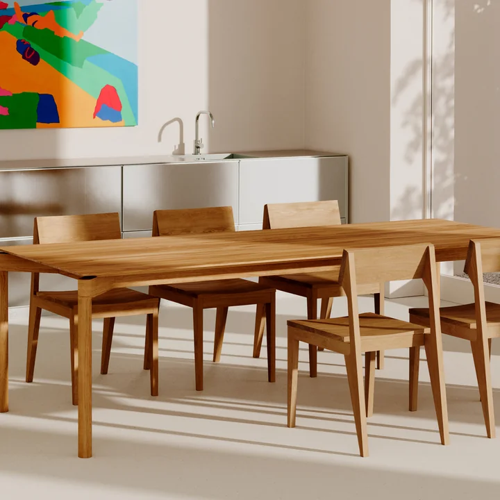OUT Objekte unserer Tage - Wedekind Tisch Large 200 x 92 cm, Eiche gewachst