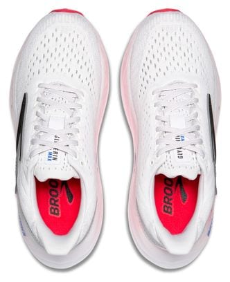 Chaussures Running Brooks Glycerin Max Blanc/Rose Femme
