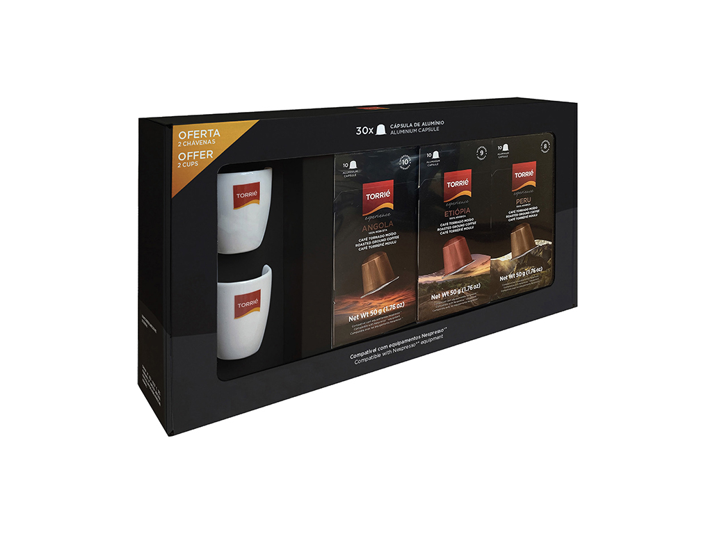 CÁPSULAS CAFÉ TORRIÉ PACK ORIGENS 30 UN   OFERTA
