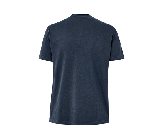 Kurzarm Henley »Mustang«, blau