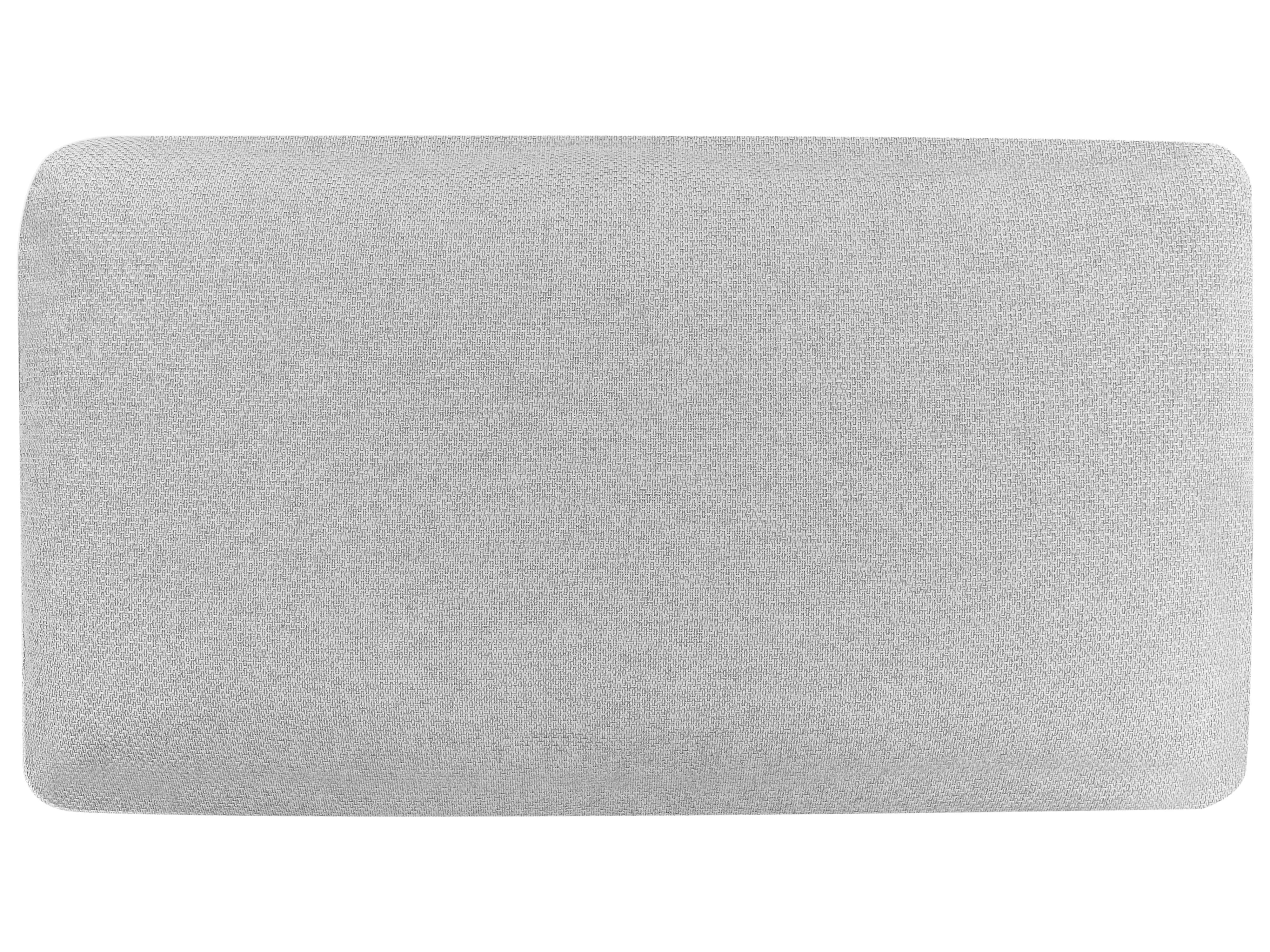Rechtszijdige chaise longue SIEVOZ Stof Lichtgrijs