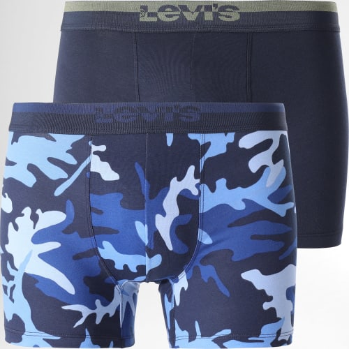 Lot De 2 Boxers 701224658 Bleu Marine