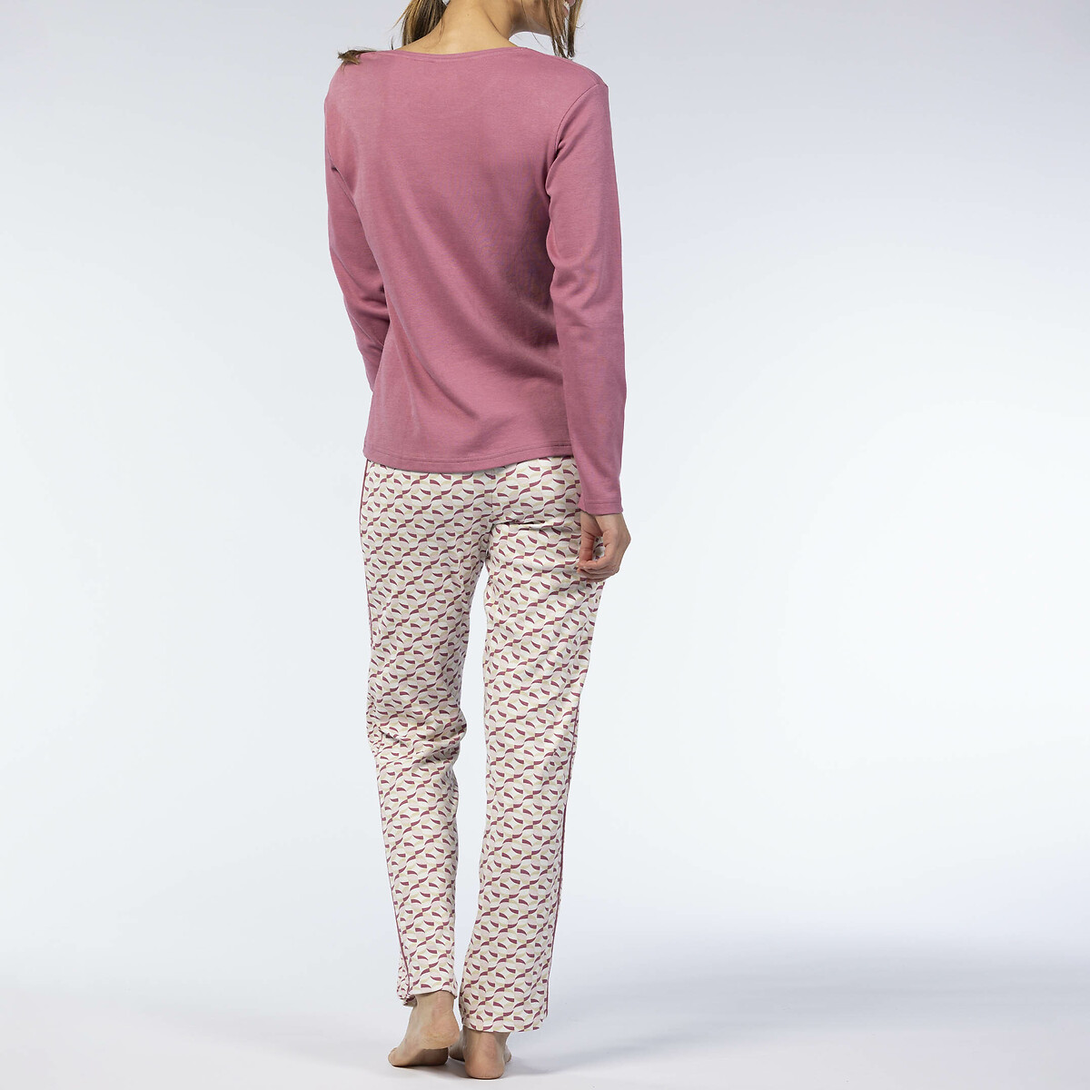 MELISSA BROWN<br>Pijama de algodão de manga comprida