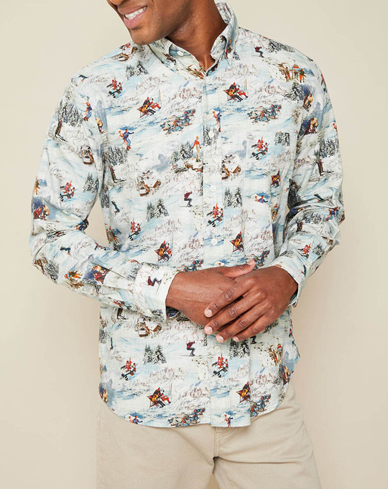 Hartford Chemise Regular Pal bleu clair