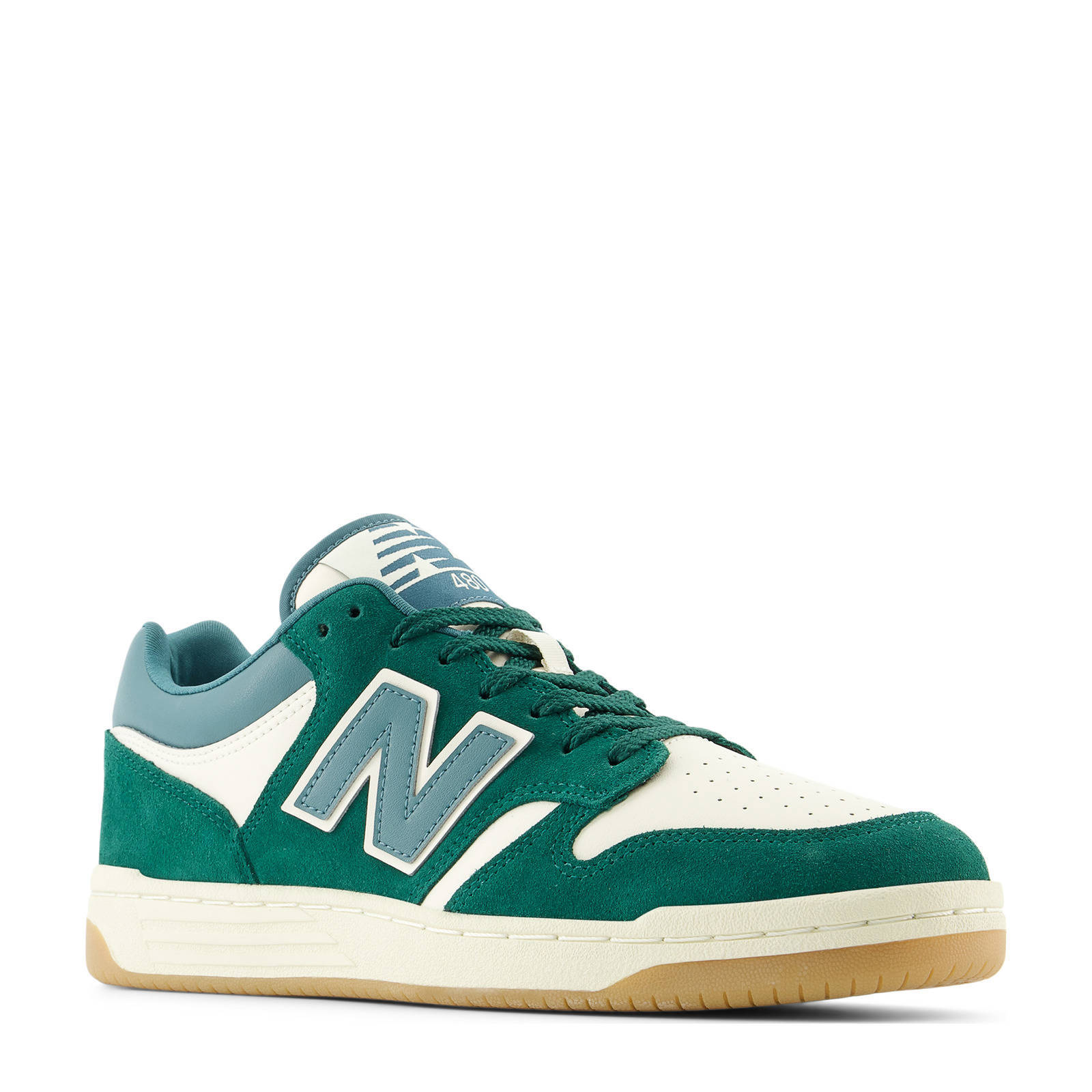 New Balance BB480  sneakers groen/offwhite