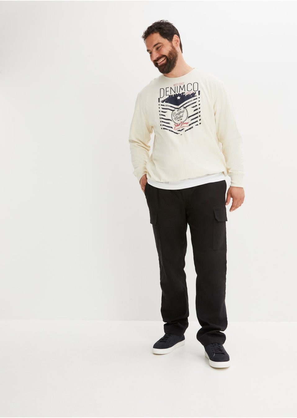 Lot de 2 sweat-shirts coupe confort