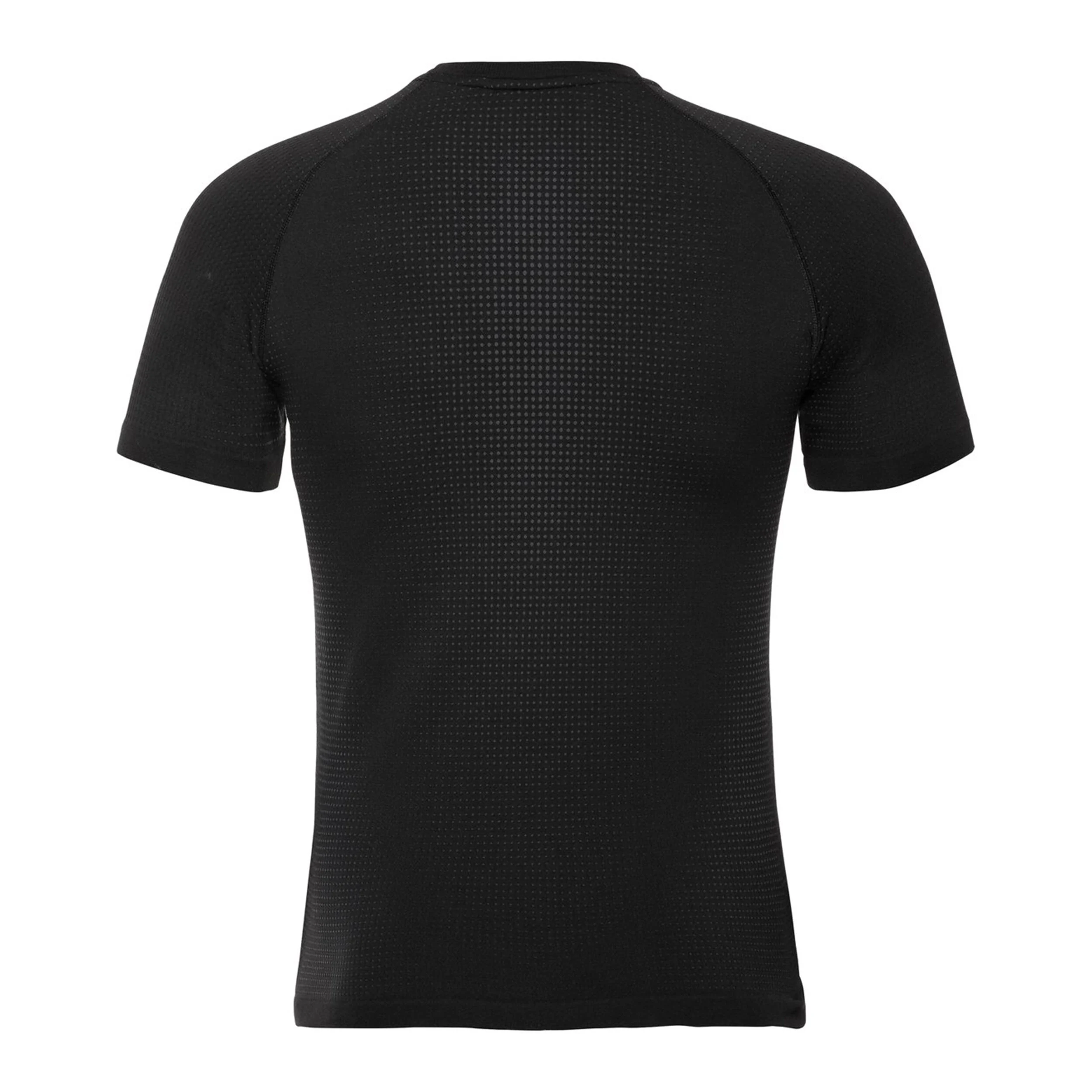 Odlo Performance Warm Eco BI Top Crew Neck T-shirt Hommes - Noir