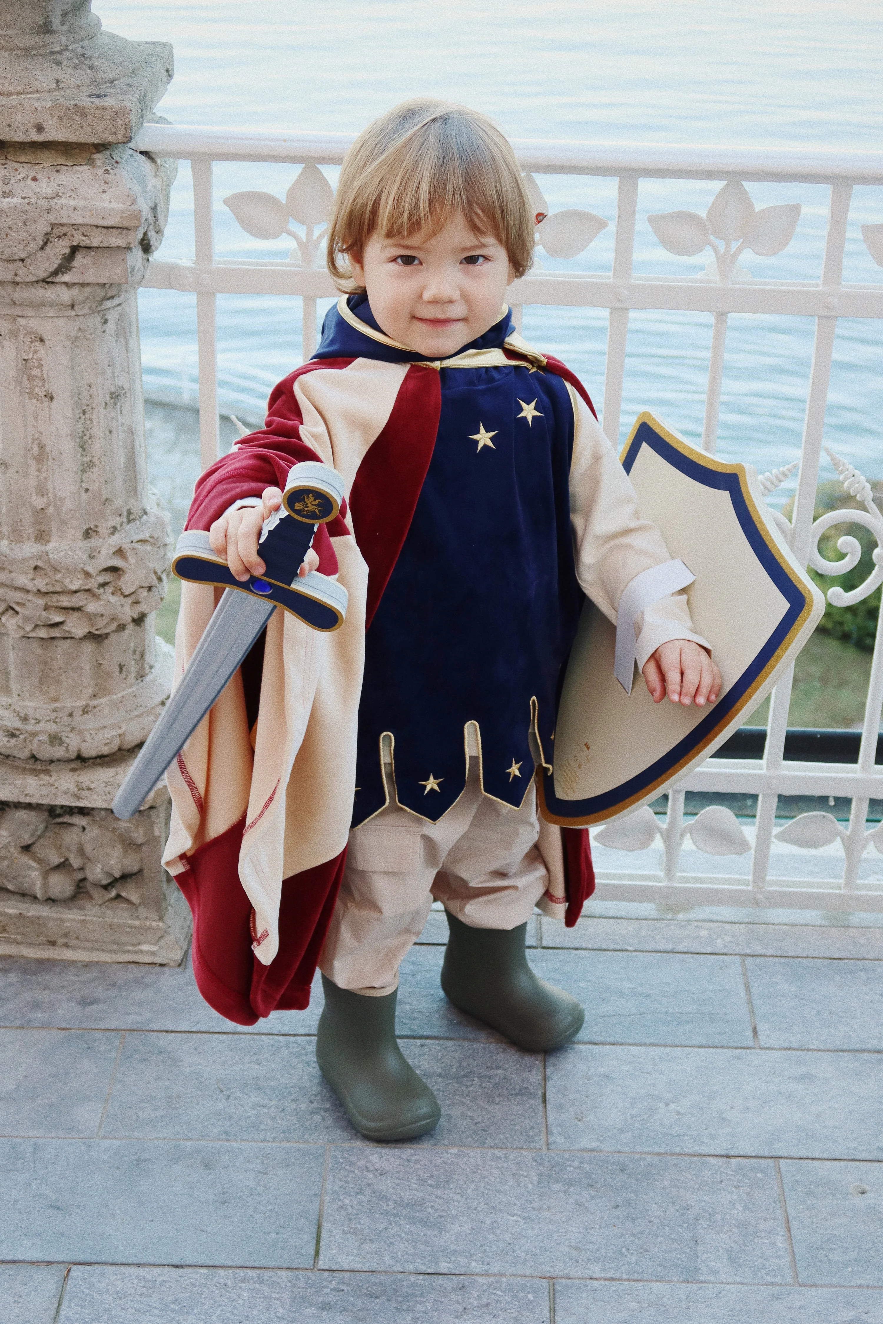 RIDDERKOSTUME - DRESS BLUE - 5-8Y