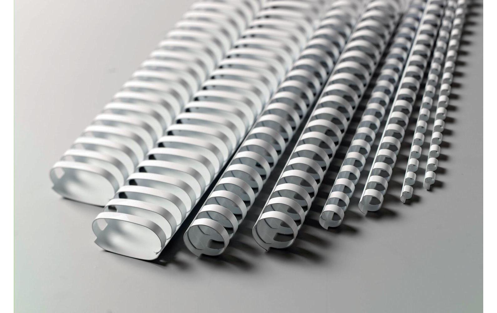 Binderücken CombBind 6 mm Weiss, 100 StückWeiss, 100 Stück