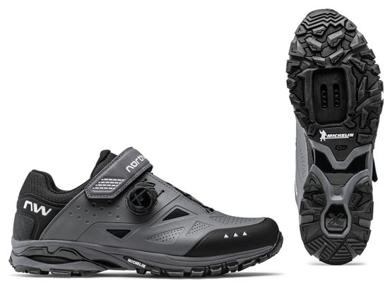 Chaussures VTT Northwave Spider Plus 3 Gris Foncé