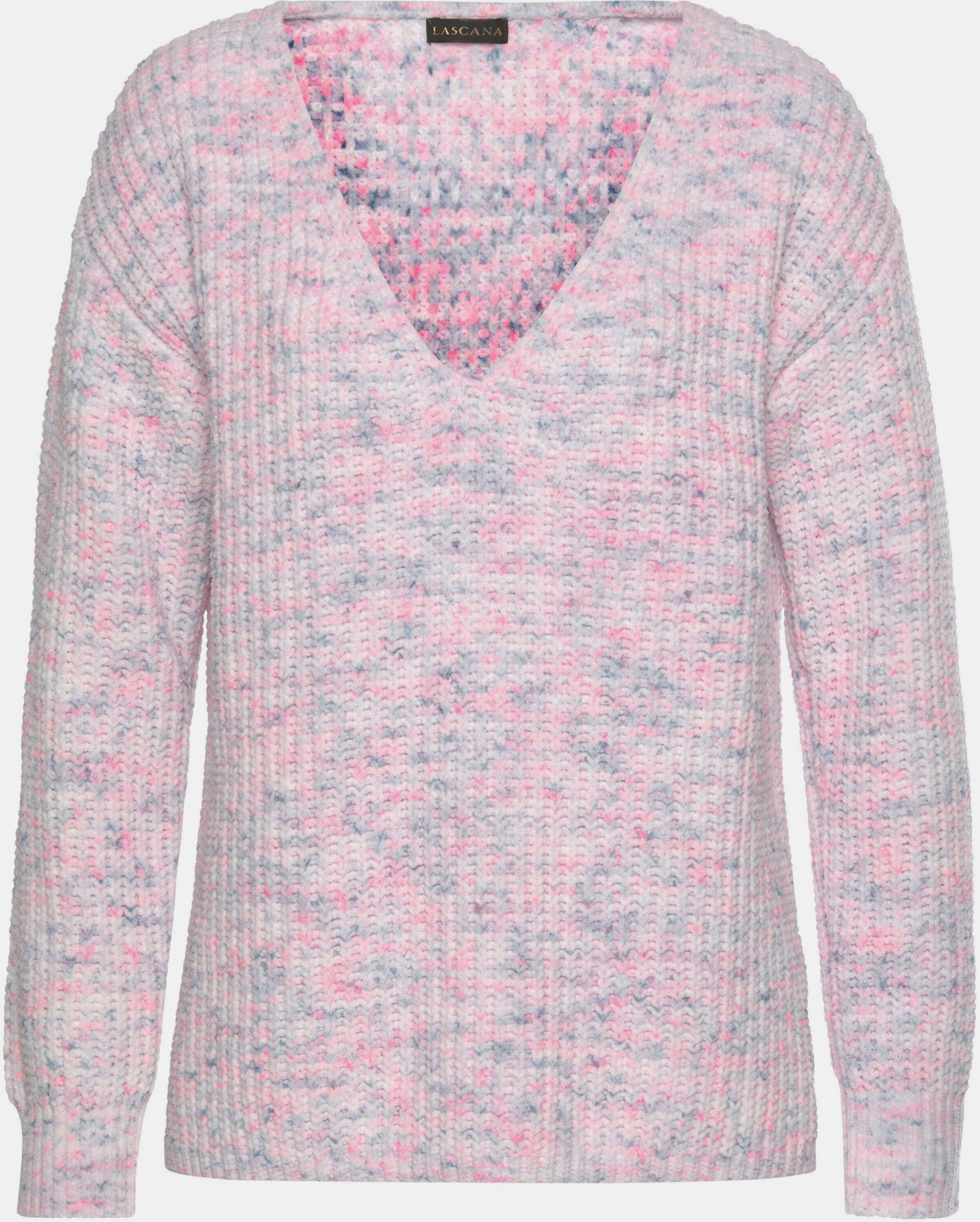 V-Ausschnitt-Pullover