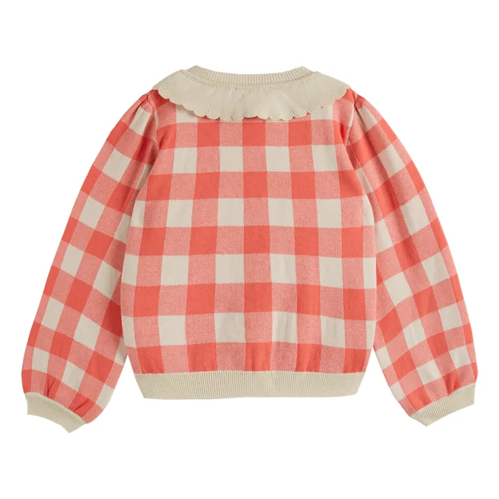 Emile et Ida Cardigan Vichy | Rose
