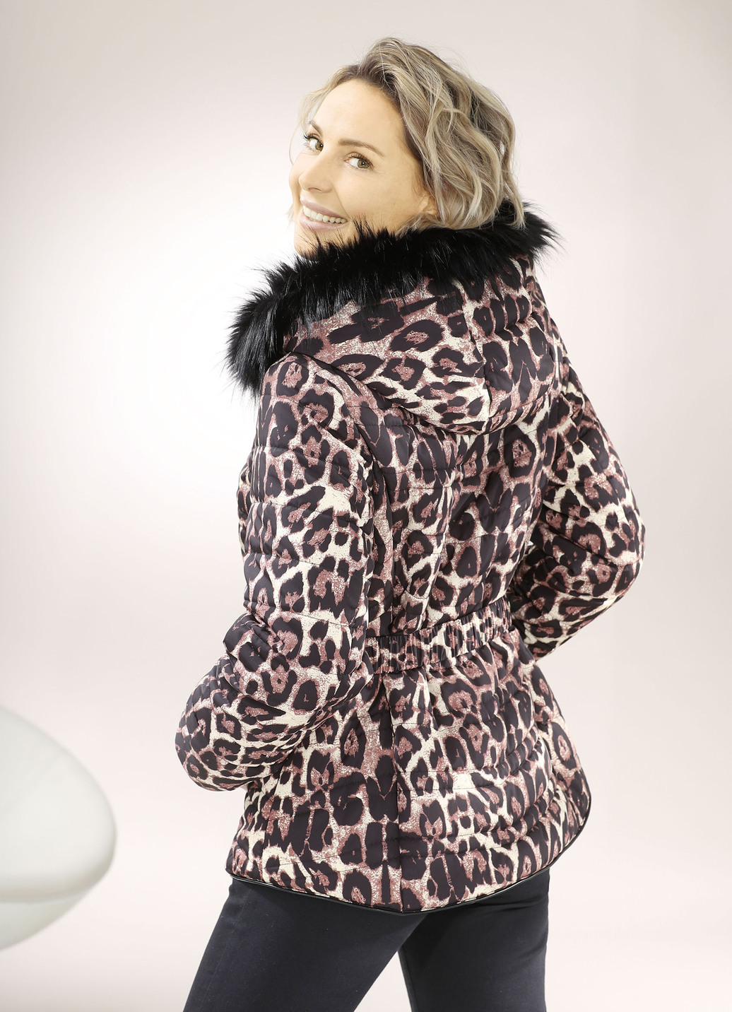 Jacke mit Stretchgürtel